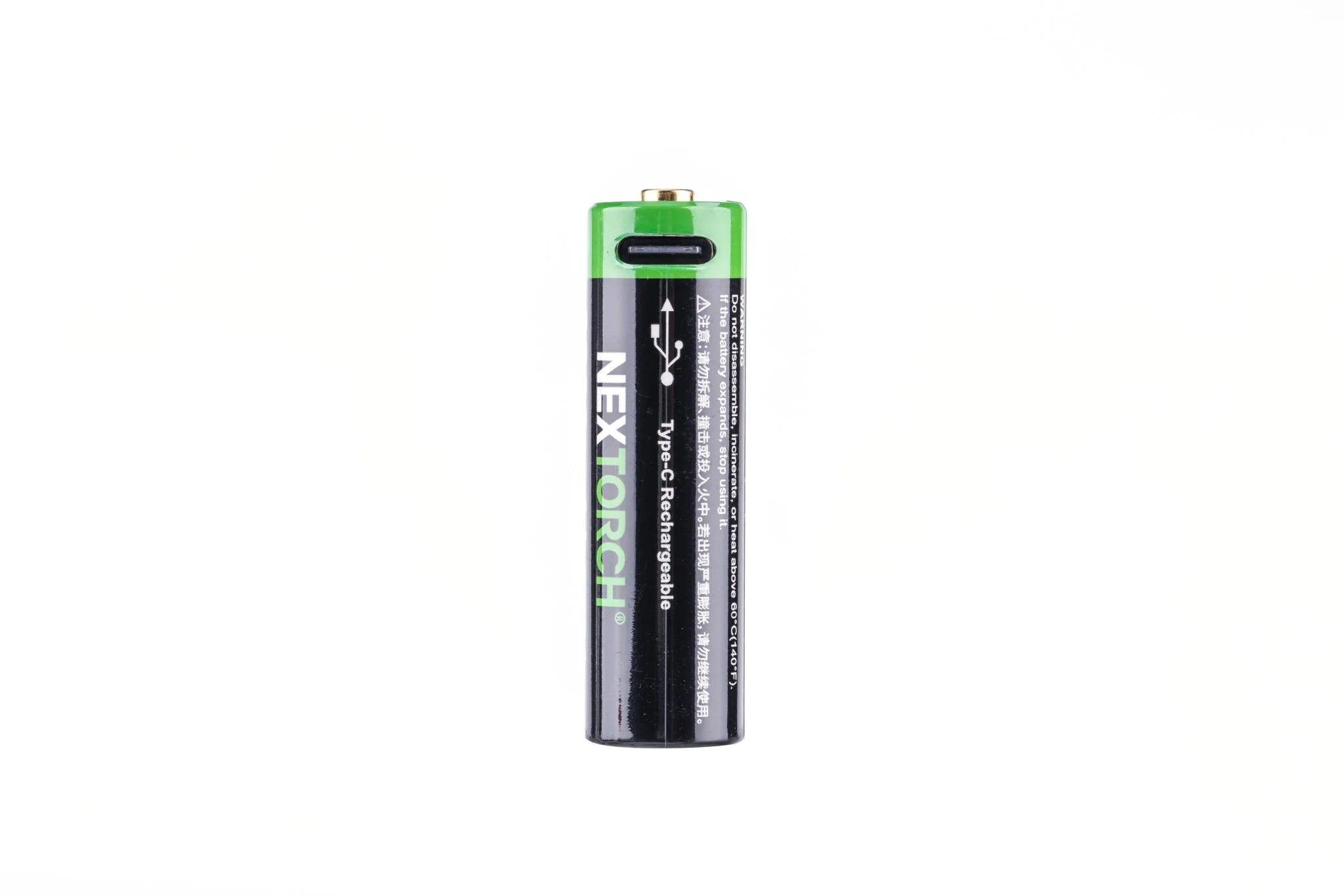 NEXTORCH AA 2200mAh Li-ion Battery | USB-C Rechargeable - Image 3
