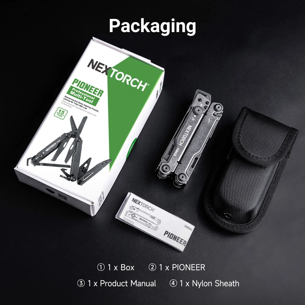 NEXTORCH Pioneer MT20 Multi-Tool with Glass Breaking Tip - Image 12