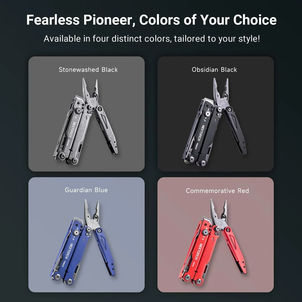 NEXTORCH Pioneer MT20 Multi-Tool with Glass Breaking Tip - Image 13
