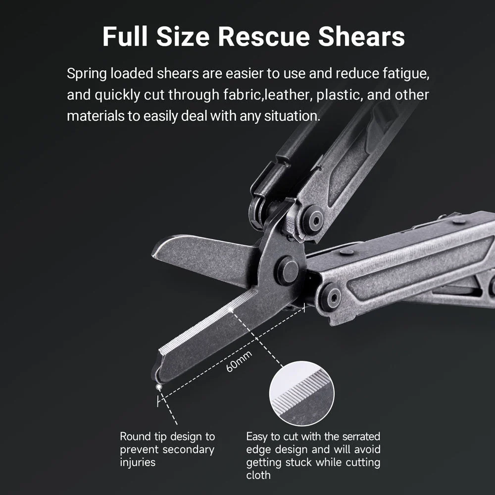 NEXTORCH Pioneer MT20 Multi-Tool with Glass Breaking Tip - Image 4