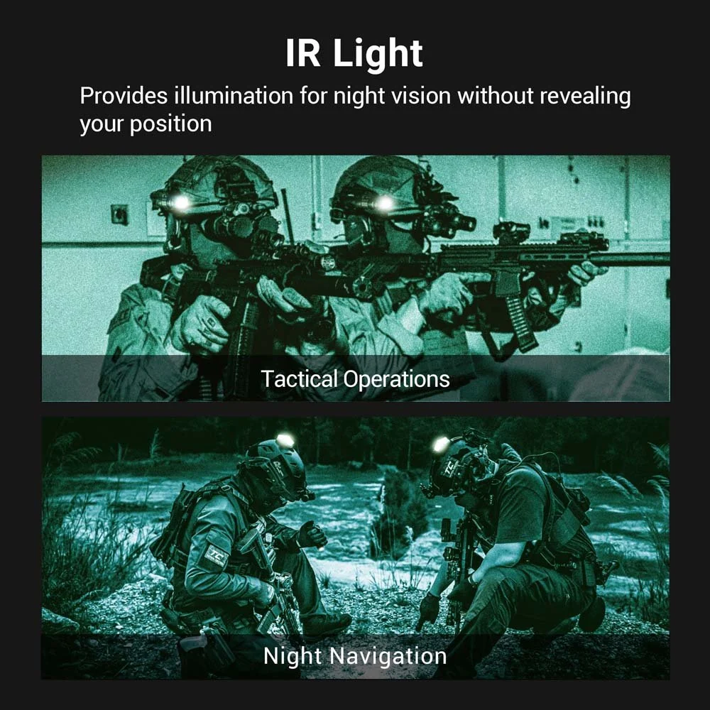 NEXTORCH TA21 IR Pocket Carry Tactical Flashlight | IR & White Light - Image 5
