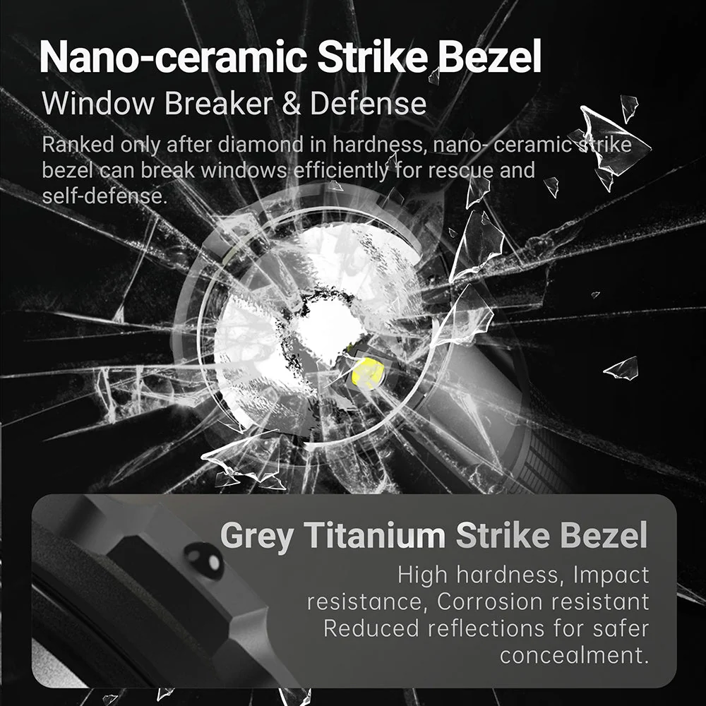 NEXTORCH TA30C MAX One-Step Strobe Tactical Flashlight - 3000 Lumens - Image 4