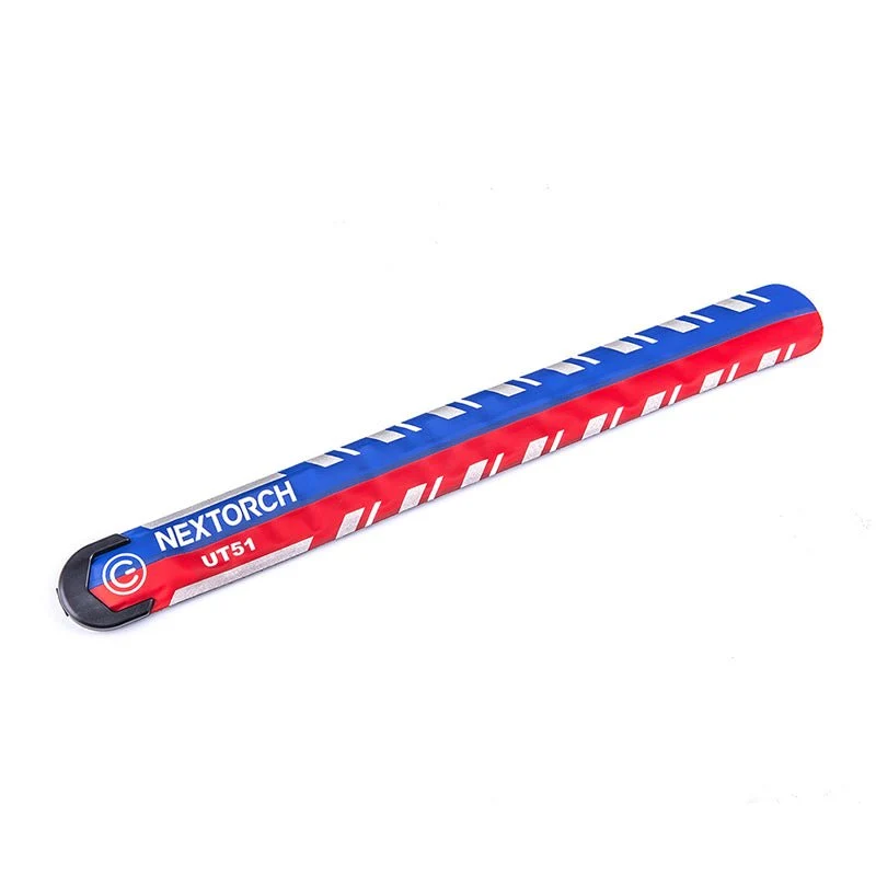 NEXTORCH UT51 Red-Blue Flashing Safety Slap Bracelet - Image 3