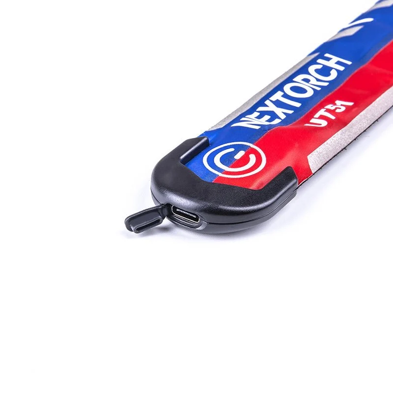 NEXTORCH UT51 Red-Blue Flashing Safety Slap Bracelet - Image 5