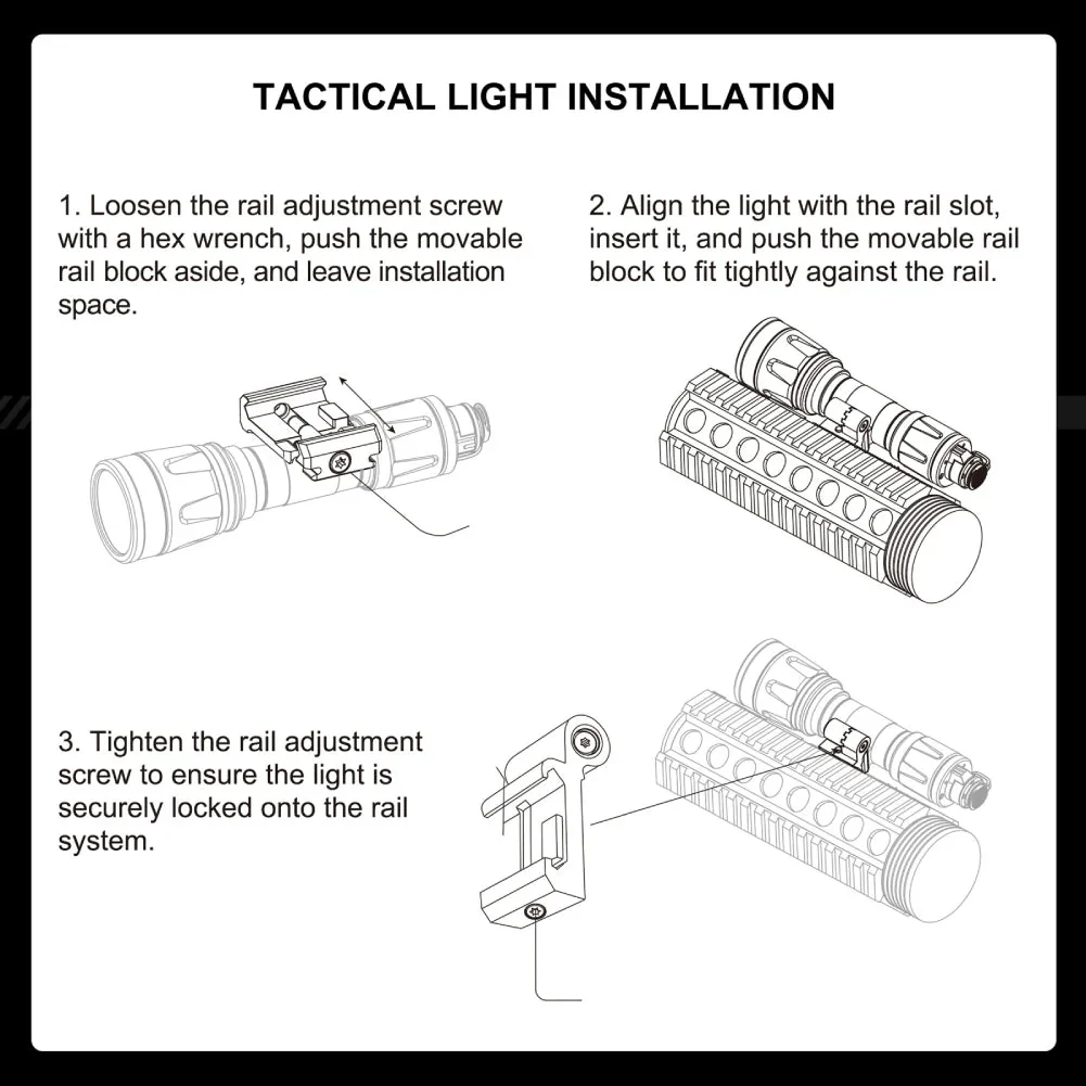 WL52IR Dual-Light Tactical Flashlight - Image 5